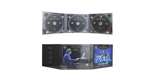 Digipack 3 ante con 3 tray per 3 cd/dvd